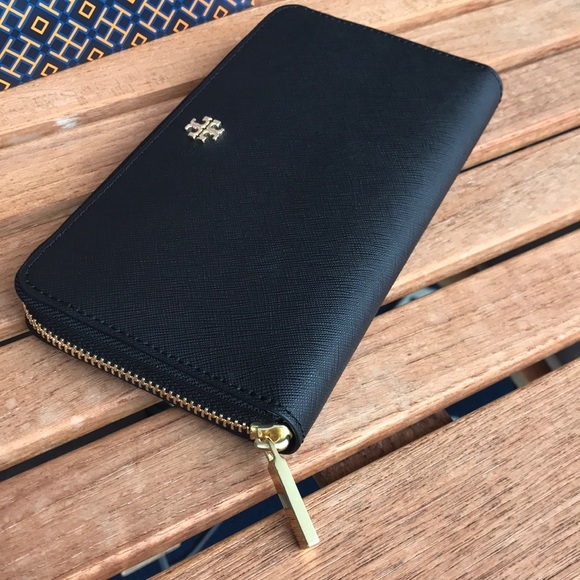 NWT Tory Burch Emerson Zip Continental Wallet - Picture 2 of 8